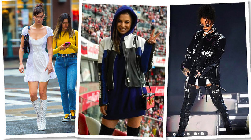 Bella Hadid, Rihanna, Anna Lewandowska w ubraniach i butach marki Misbhv