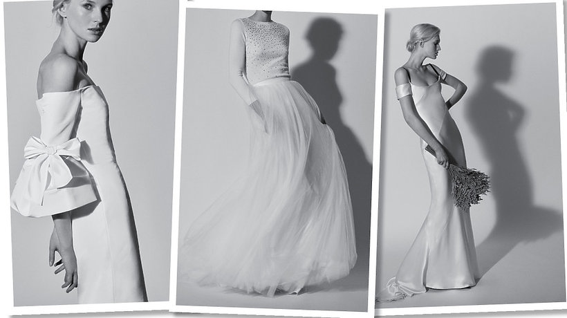 Carolina Herrera kolekcję sukien ślubnych na wiosnę 2018