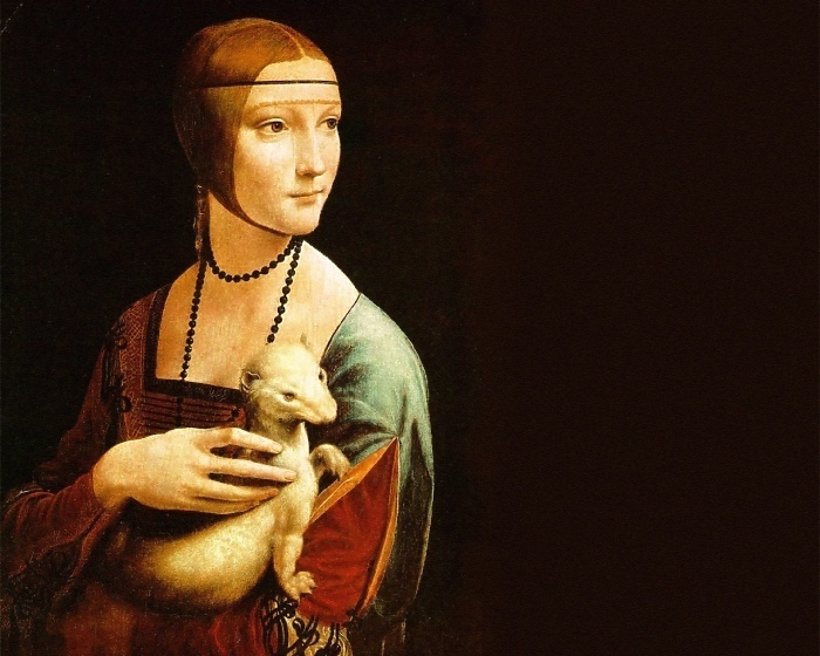 „Dama z gronostajem” Leonardo da Vinci