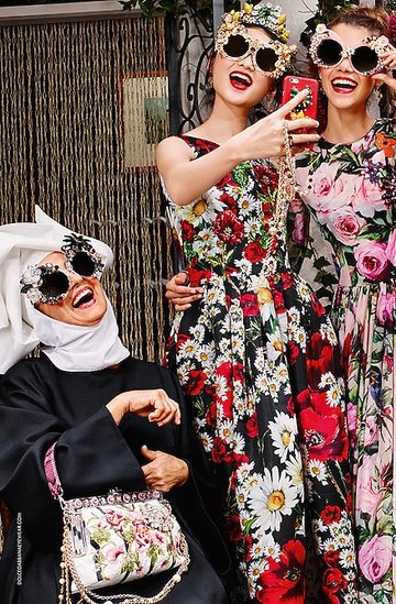 Dolce & Gabbana kolekcję okularów na wiosnę 2016 roku  „The Flowers Collection”