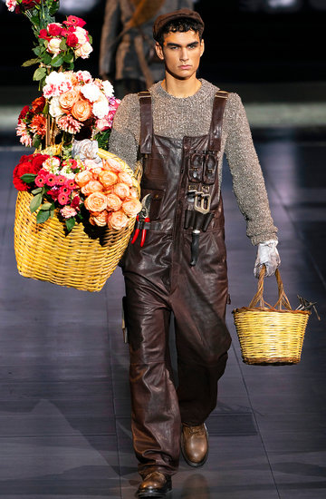 Dolce&Gabbana pokaz jesień zima 2020/21 moda męska tredny