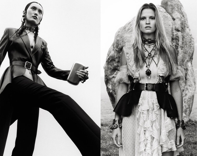 Kampania domu mody Alexander McQueen na wiosnę 2019