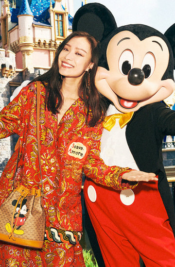 kolekcja Gucci z  Myszką Mickey na Chiński Nowy Rok