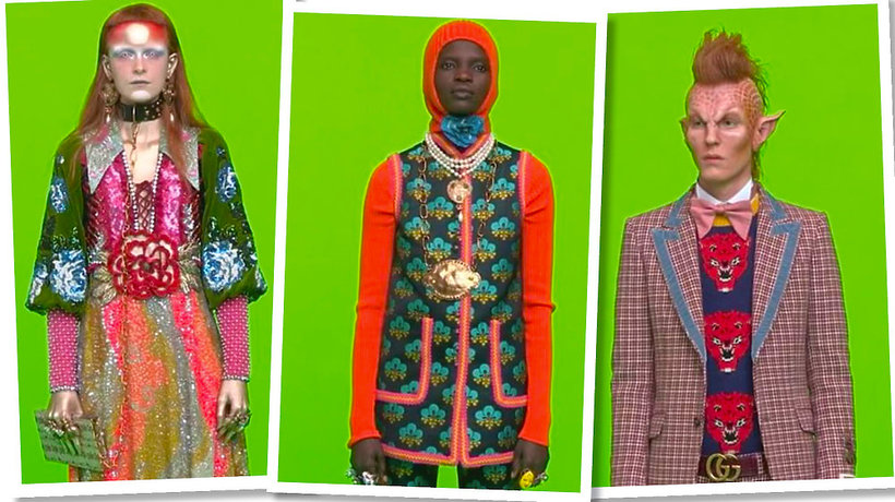 Kosmici w kampanii Gucci na jesień i zimę 2017