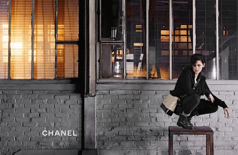 Kristen Stewart w kampanii torebek Chanel nowy model Gabrielle