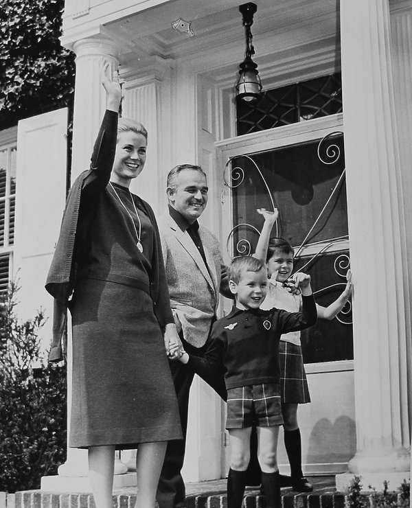 Książę Rainer III i  Grace Kelly 