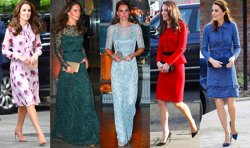 Księżna Kate stylizacje