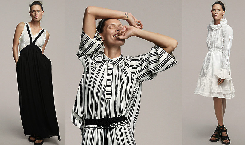 Małgosia Bela reklamuje kolekcję H&M Studio na wiosnę 2017