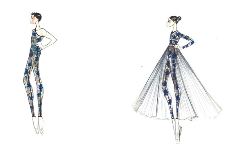Maria Grazia Chiuri z Diora zaprojektowała  kostiumy do baletu