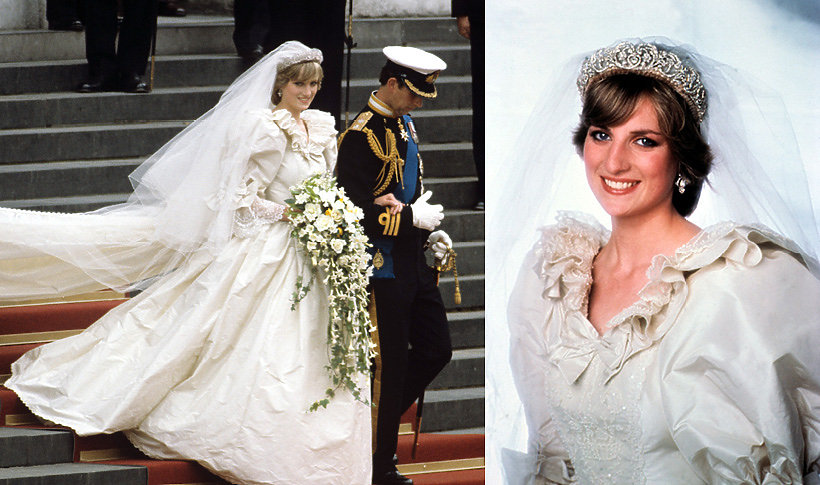 Najdroższe suknie ślubne na świecie, Księżna Diana