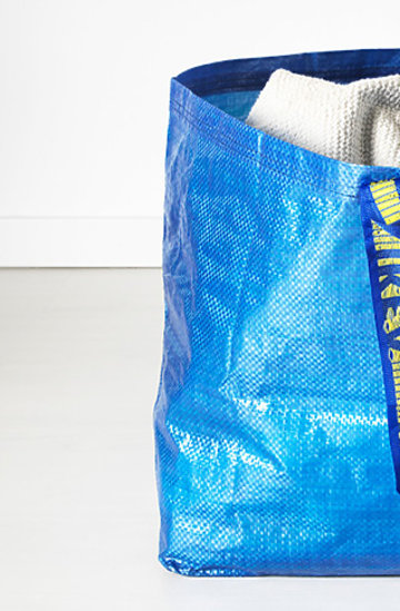 Niebieska torba Ikea