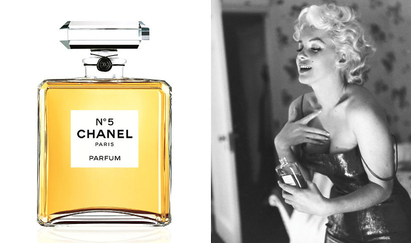 Perfumy Chanel Nº5, Marilyn Monroe