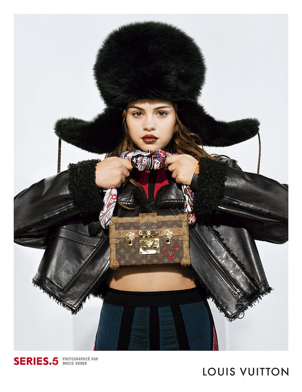 Selena Gomez w kampanii domu mody Louis Vuitton na jesień - zimę 2016