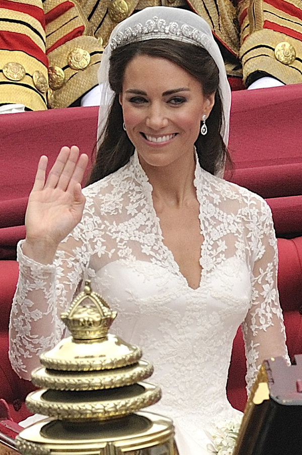 Ślubna suknia księżnej Kate