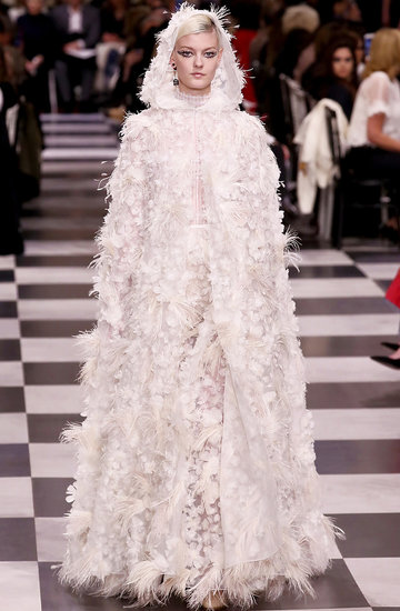 suknie ślubne z pokazów haute couture na wiosnę 2018
