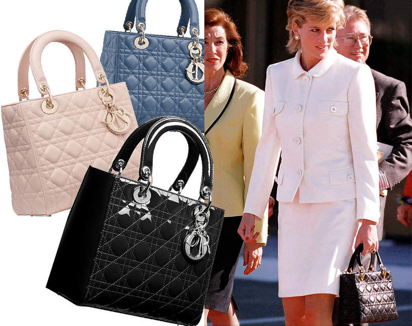 ulubiona torebka księżnej Diany Lady Dior
