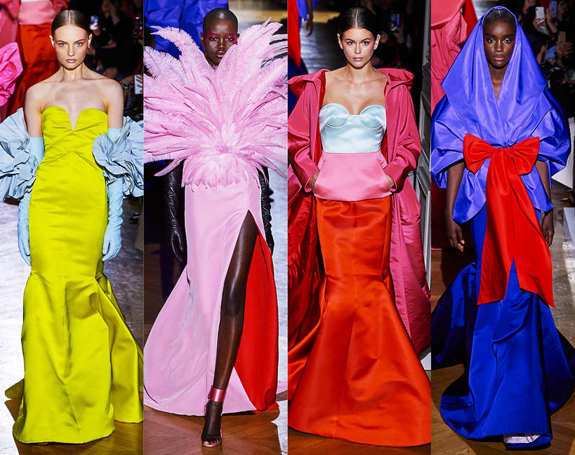 Valentino pokaz haute couture wiosna 2020 trendy