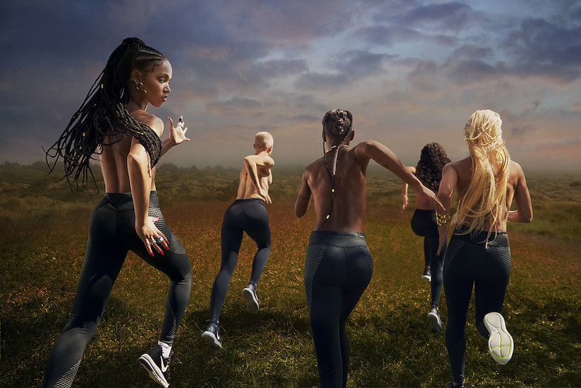 Wokalistka FKA twigs  w kampanii Nike