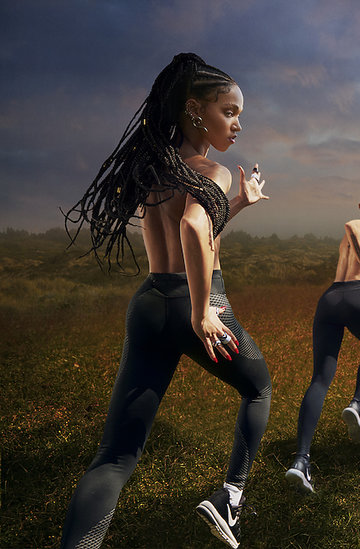 Wokalistka FKA twigs  w kampanii Nike
